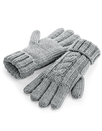 Handschuhe | Cable Knit Melange Gloves | Beechfield Handschuhe | Cable Knit Melange Gloves | Beechfield