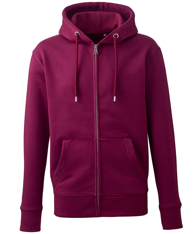 Männer Hoodie burgundy 