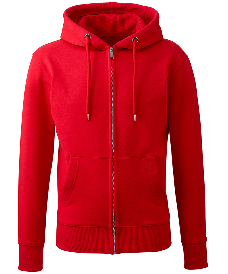 Männer Hoodie red