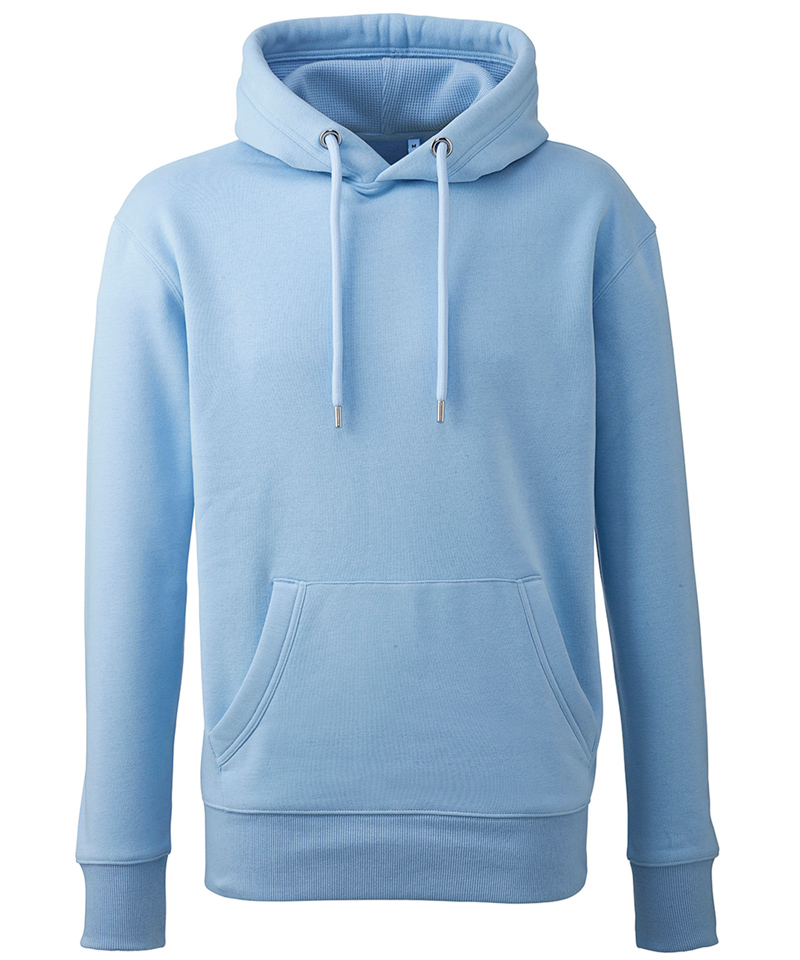 Männer Hoodie hellblau