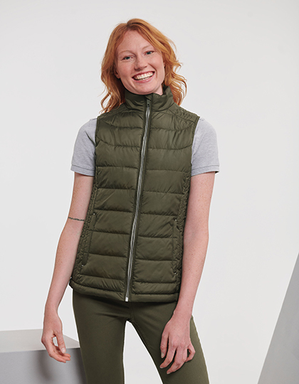 Westen | Bodywarmer Dark Olive Westen | Bodywarmer in der Farbe Dark Olive